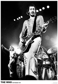 Plakát The Who - Pete Townsend Rotterdam 1975