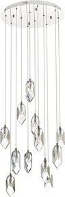 Dar Lighting CRYSTAL CRY1250 Függőlámpa 12x2W/G4/LED