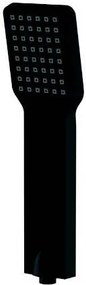 AREZZO design BLACKFIELD 1 funkciós kézizuhany, fekete