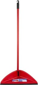 Szemeteslapát, hosszúnyelű, szélesszájú, VILEDA Flexi, piros (KHTV96)