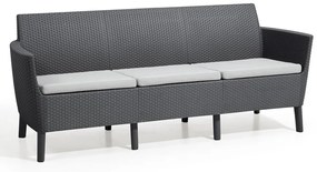 Salema 3 seater sofa - grafit