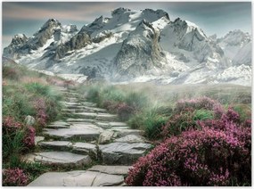 Poszterek 135x100 Hegyi kilátás Tájkép Köd