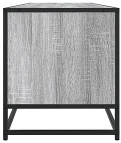 szürke sonoma színű szerelt fa TV-szekrény 180 x 40 x 46 cm