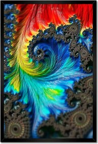 Poszterek keretben 40x60 Közeleg az absztrakt