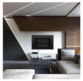 DELTA beépíthető BIO kandalló 40x60 cm, 2kW, fekete