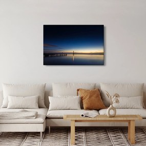 Egy világítótorony képe a távolban (90x60 cm)