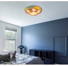 Globo 40606 - Gyerek mennyezeti lámpa KIDDY 2xE27ILLU/60W/230V