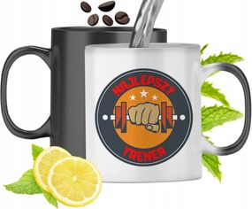 Mágikus Bögre Edzőnek Színváltós, fényképes nyomattal