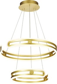 ITALUX MD17016002-2A-GD KIARA Modern Led Függesztett Lámpa Arany LED IP20