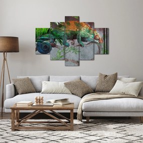 Kép - kaméleon (150x105 cm)