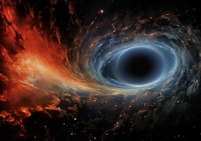 Poszter 100x70cm Az Univerzum végtelensége