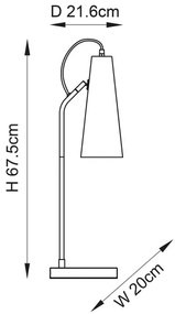 Endon 107527 - KARNA asztali lámpa 1xE27/10W/230V sárgaréz