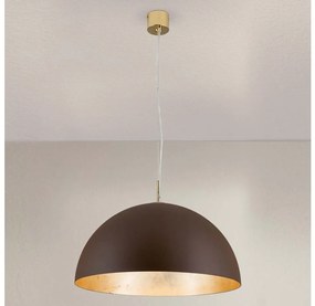 Orion HL 6-1623/1 - Csillár zsinóron ELIANO 1xE27/60W/230V átm. 50 cm barna/arany