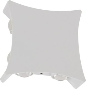 Fali lámpa kültéri Led fali lámpa fehér homlokzat ház terasz Pensa XX