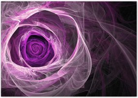 Poszterek 100x70 Fraktál rózsa
