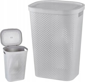 Nagy univerzális szennyestartó kosár Curver ruhatároló 60l