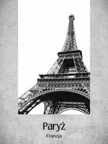 Fém poszter Fali dekoráció Párizs