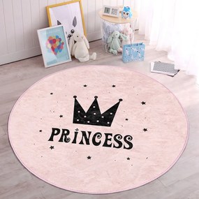 Rózsaszín gyerek szőnyeg ø 120 cm Comfort – Mila Home