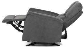 Szürke szövet dönthető fotel. TV-S8449 GREY2
