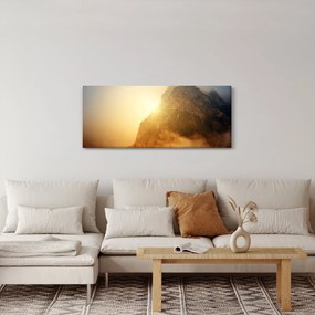 Hegy a ködben képe (120x50 cm)
