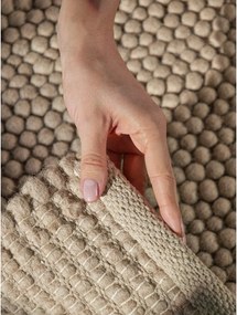 Natúr színű kézi szövésű gyapjú szőnyeg 120x170 cm Richmond Diana – Ted Baker