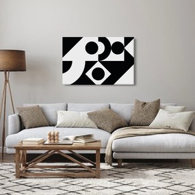 Kép - Geometriai absztrakció N⁰1 (90x60 cm)