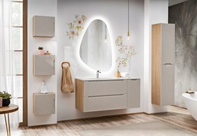 Mosdó alatti szekrény 90cm 2 fiókos