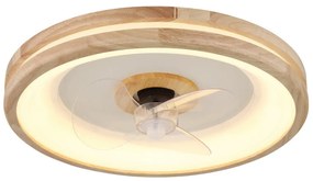 Ventilátoros Lámpa Fa GLOBO-3650