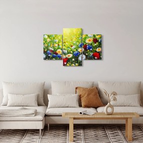Vadvirágok képe (90x60 cm)