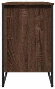 barna tölgy színű szerelt fa cipősszekrény 90 x 38 x 61,5 cm