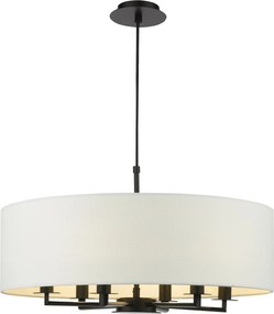 Dar Lighting modern függeszték tyler fehér matt fekete dartyl6422