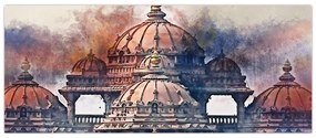 Kép - Akshardham, New Delhi, India (120x50 cm)