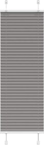 vidaXL pliszírozott redőny antracit 50x100 cm szövetszélesség 49,4 cm