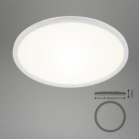 Briloner 7157-416 - LED Mennyezeti lámpa SLIM LED/22W/230V átmérő 42 cm