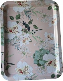 Dekorációs Tálca Tálaláshoz Fém Virágok