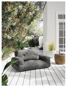 Design OUT™ Hippo Dark Grey kinyitható sötétszürke kültéri fotel - Karup Design