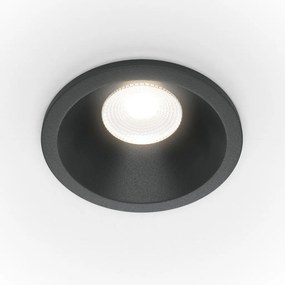 MAYTONI DL034-01-06W4K-D-B ZOOM Fürdőszobai Beépíthető Lámpa Fekete LED IP65