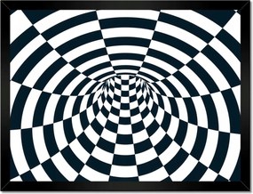 Poszterek keretben 40x30 Absztrakt fekete-fehér