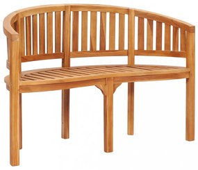tömör tíkfa banán alakú pad 120 cm
