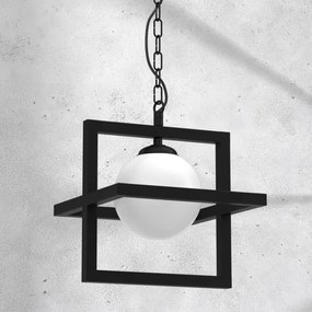 Csillár láncon DIEGO 1xE14/40W/230V fekete