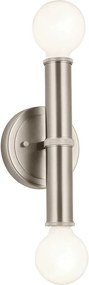 Quintiesse Torche QN-TORCHE-2W-BN Fali lĂĄmpa 2x3W/G9 3000K 600lm IP44
