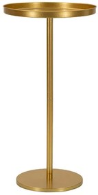 fém kisasztal Ø41x80 cm – arany színű