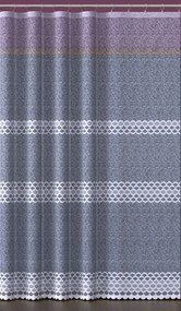 Mg Függöny 629/59 Fehér 420x180cm Kész Szalaggal K