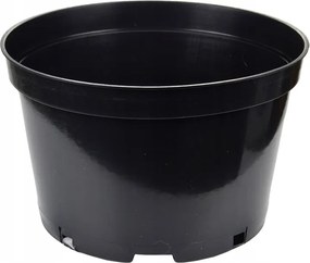 Kerek faiskolai kaspó alacsony 34x22,5 15L