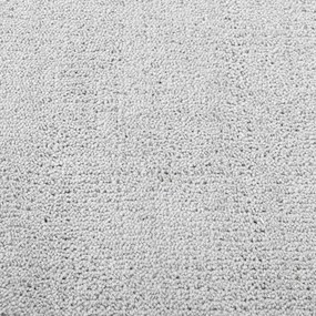 OVIEDO szürke rövid szálú szőnyeg 80 x 200 cm