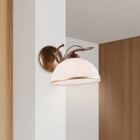 COBRA fali lámpa 1xE27/60W/230V bronz/patina