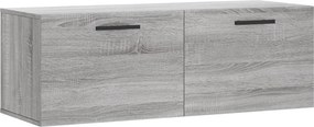vidaXL szürke sonoma színű szerelt fa faliszekrény 100 x 36,5 x 35 cm