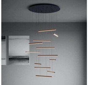 Eglo 390351 - LED Dimmelhető csillár zsinóron LINDOZA 12xLED/8,4W/230V 3000K