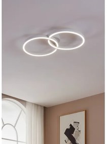 Eglo 900954 -LED RGBW Dimmelhető mennyezeti lámpa AMANDOLO 19,5W/230V fehér + távirányító