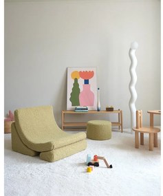 Zöld buklé gyerek puff – Wigiwama